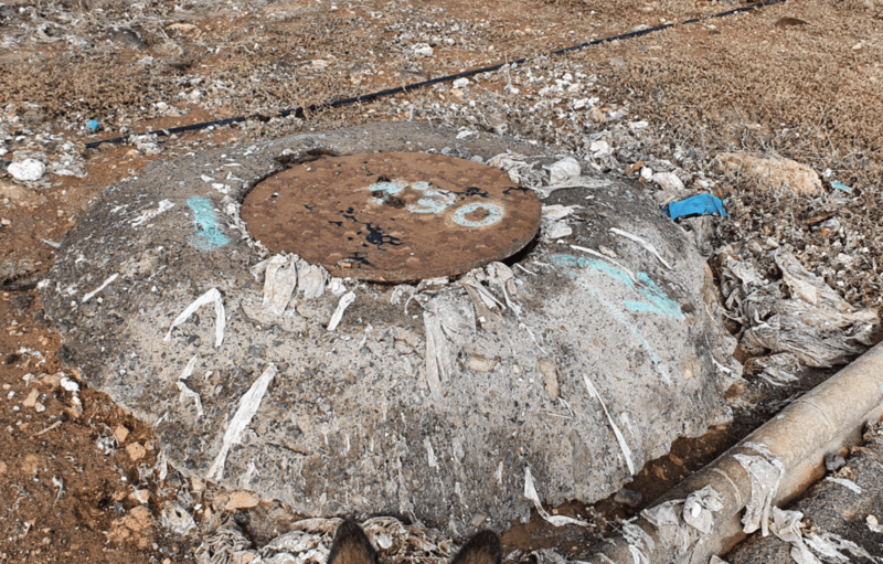 Imagen de la alcantarilla en cuestión / Foto TA